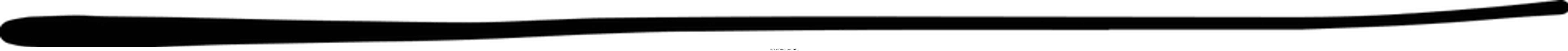 Hand drawn curly divider line icon vector illustration design element of swish, swash, swoosh underline swirl squiggle stroke line