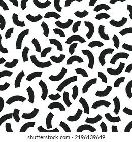 Hand drawn curly grunge bold lines and brush strokes circles, Messy doodles, brush scribbles texture