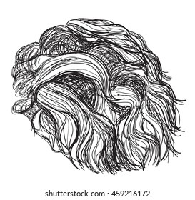 Drawing Sketch Sytle Illustration Francisco Pizarro Stock Vector ...