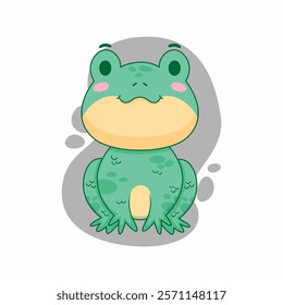 Hand drawn cute animals illustration