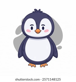 Hand drawn cute animals illustration