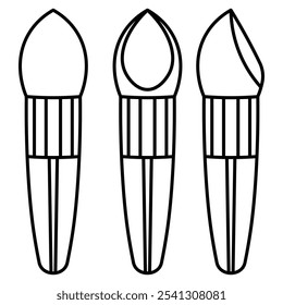 Dibujado a mano Cosméticos lindos para colorear libro Ilustración vectorial. Página para colorear audaz y fácil para adultos y niños. Hoja para colorear para alivio del estrés y relajación