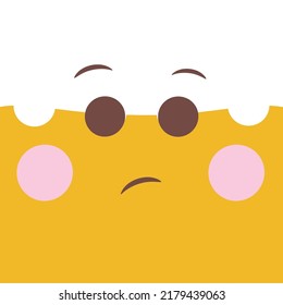 Hand drawn cute illustration emoji 