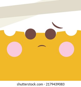 Hand drawn cute illustration emoji 