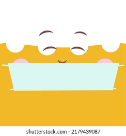Hand drawn cute illustration emoji 