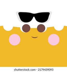 Hand drawn cute illustration emoji 