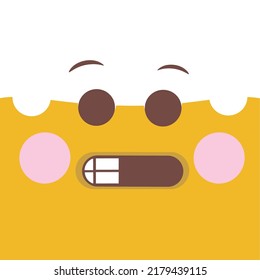 Hand drawn cute illustration emoji 