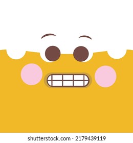 Hand drawn cute illustration emoji 