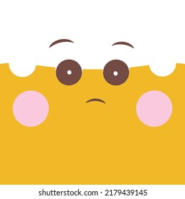 Hand drawn cute illustration emoji 
