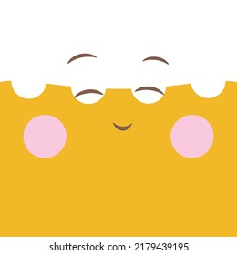Hand drawn cute illustration emoji 