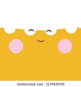 Hand drawn cute illustration emoji 