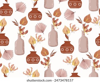 Handgezeichnete Nette marokkanische Vase mit floralen Marrakesch inspiriert , Vektorillustration , Design für Mode , Stoff, Textil, Bildschirmhintergrund, Bezug, Web , Verpackung und alle Drucke

