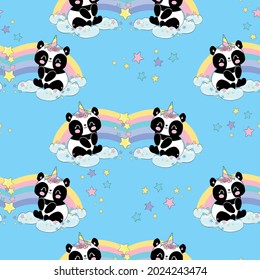 1,861 Cute Panda Unicorn Images, Stock Photos & Vectors | Shutterstock