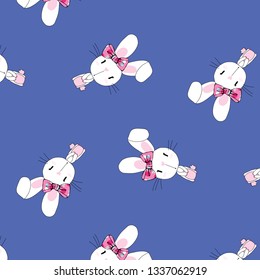 Hand drawn cute pattern for t shirt printing