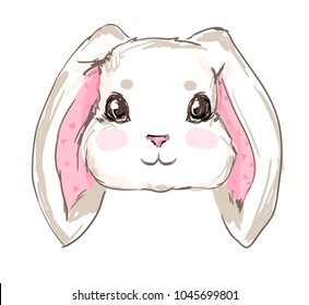 Download Rabbit Face High Res Stock Images Shutterstock