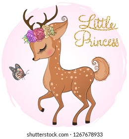 Free Free 331 Woodland Baby Deer Svg SVG PNG EPS DXF File