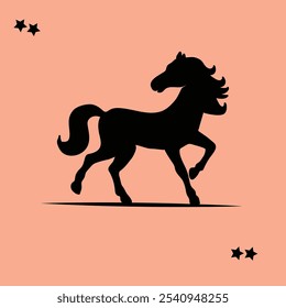 Hand drawn cute unicorn illustration

