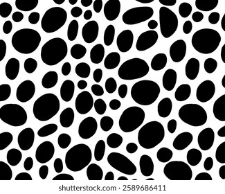 Hand Drawn dash pattern. Seamless pattern with small black lines