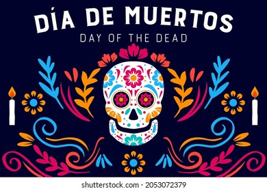 358 Día De Muertos Stock Vectors, Images & Vector Art | Shutterstock