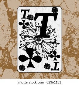 hand drawn deck of cards
