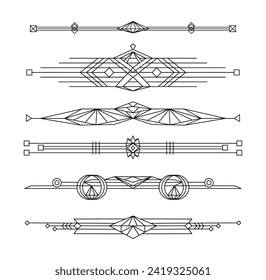 Hand drawn decorative divider collection