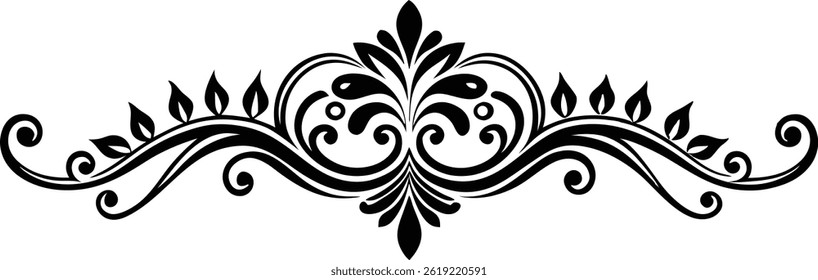 Hand Drawn Decorative Divider Vector Art Elegant Line Elements for Invitations and Design Projects