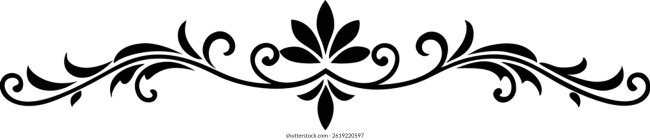 Hand Drawn Decorative Divider Vector Art Elegant Line Elements for Invitations and Design Projects
