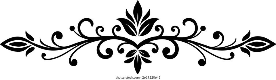 Hand Drawn Decorative Divider Vector Art Elegant Line Elements for Invitations and Design Projects