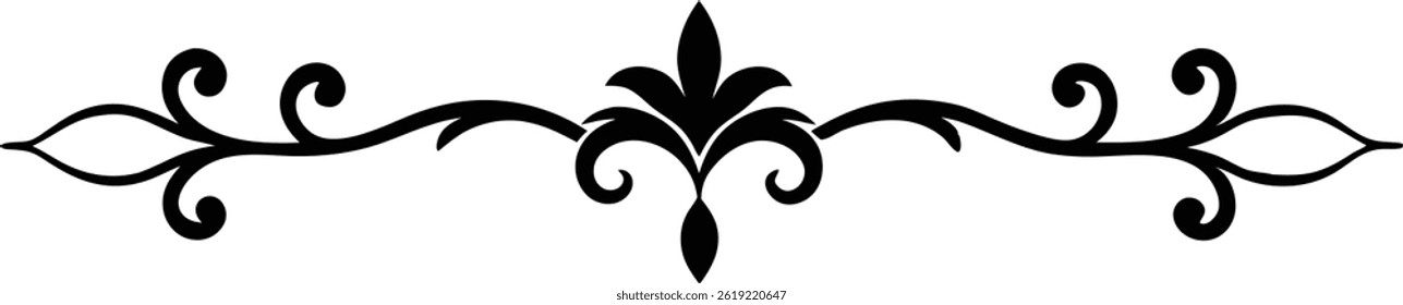 Hand Drawn Decorative Divider Vector Art Elegant Line Elements for Invitations and Design Projects