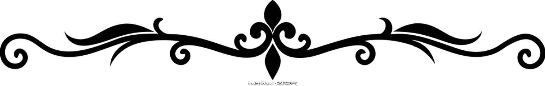 Hand Drawn Decorative Divider Vector Art Elegant Line Elements for Invitations and Design Projects
