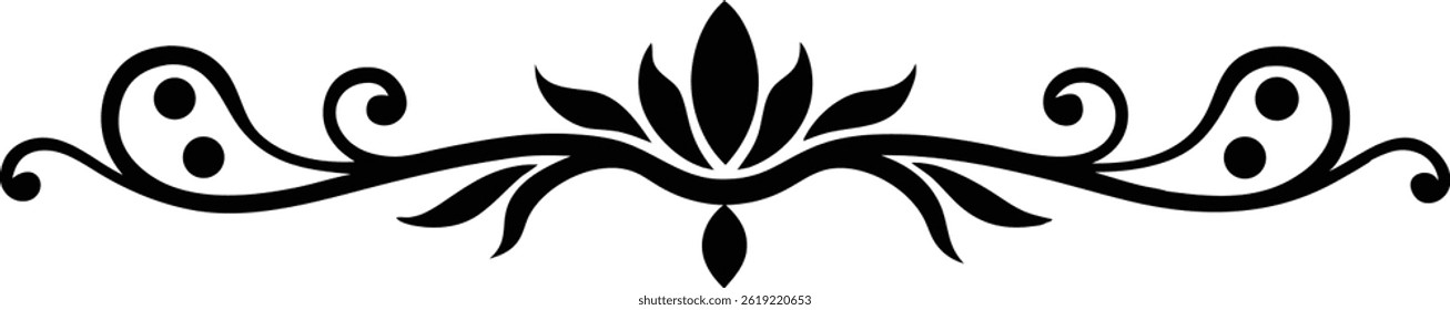 Hand Drawn Decorative Divider Vector Art Elegant Line Elements for Invitations and Design Projects