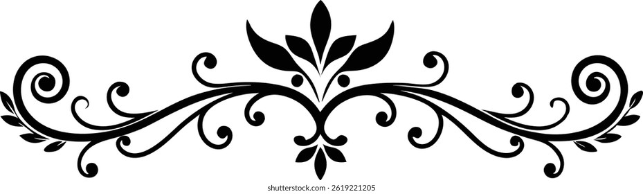 Hand Drawn Decorative Divider Vector Art Elegant Line Elements for Invitations and Design Projects