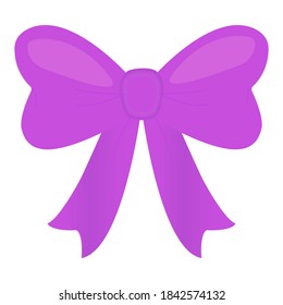  Cinta decorativa de arco violeta dibujada a mano. Decoración de páginas en reverso, empaque, elementos de invitación, Navidad, San Valentín, cumpleaños, elementos de envoltura de regalo de vacaciones.
Cinta aislada con arco 

