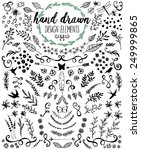Hand drawn design elements