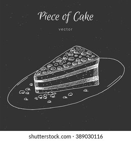 hand drawn desserts