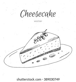 hand drawn desserts
