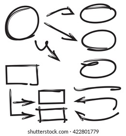 hand drawn diagram, process diagram template