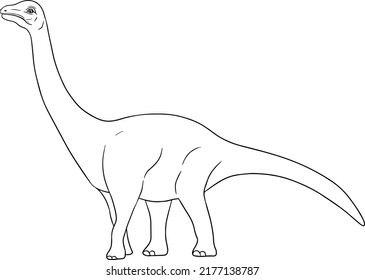 Hand Drawn Dinosaurs Vector Prehistoric Animals Stock Vector (Royalty ...