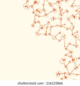 Hand Drawn DNA Molecule