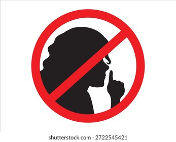 Hand Drawn Do Not Disturb Sign Illustration