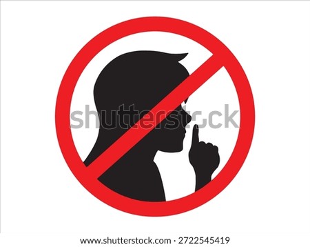 Hand Drawn Do Not Disturb Sign Illustration