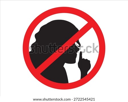 Hand Drawn Do Not Disturb Sign Illustration