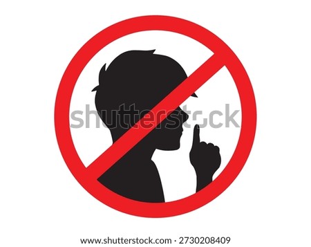 Hand Drawn Do Not Disturb Sign Illustration