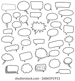 Dibujado a mano doddle Elementos gráficos