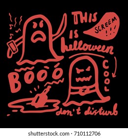 hand drawn dodles for helloween