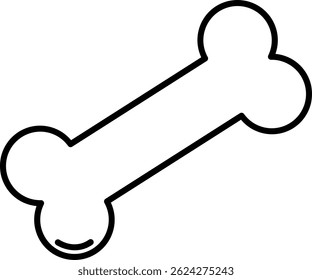 Hand Drawn Dog Bone Icon