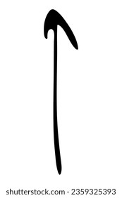 hand drawn doodle arrow pointer design symbol