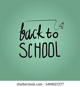 Hand drawn doodle Back to School
