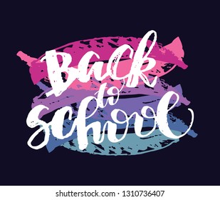 Hand drawn doodle backpack - back to school - pattern background wallpaper textile fabric
