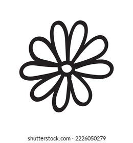 Hand drawn doodle botanical elements.
Simple childish icons best for rustic style design. Isolated on white background